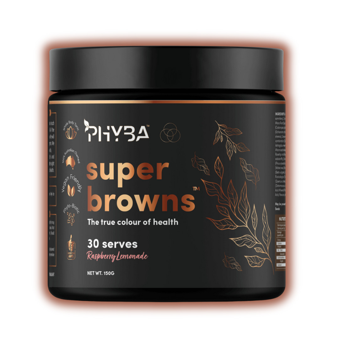 Phyba Super Browns - The Ultimate Greens Powder - Immunity - Gut Health