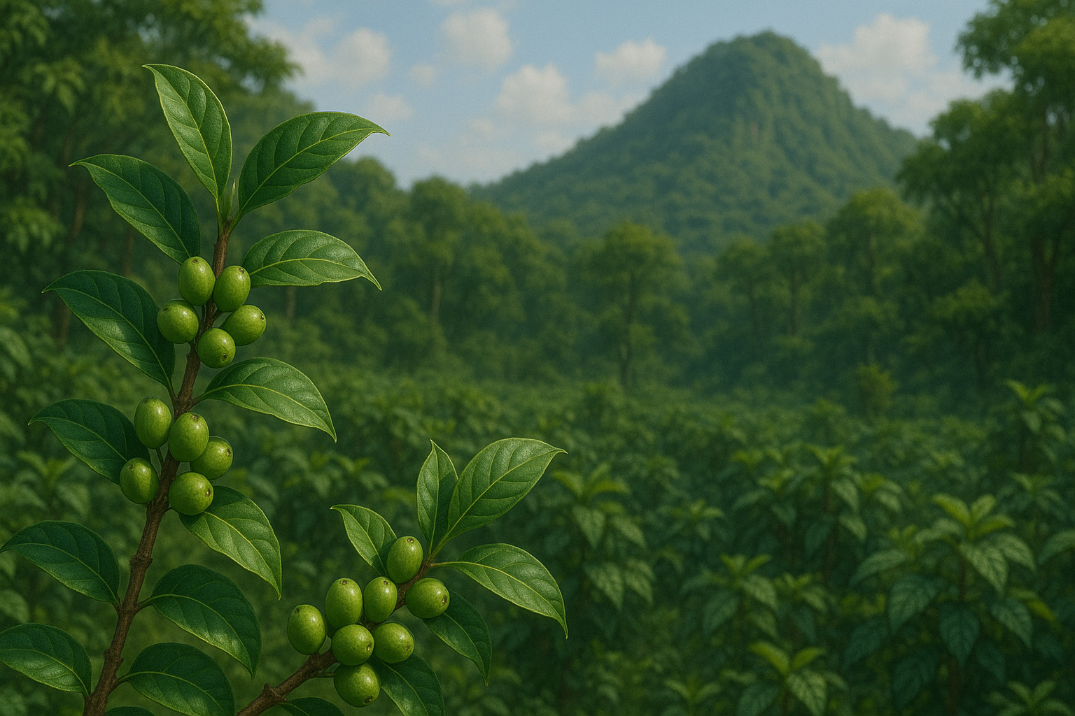 ☕️ Green Coffee Bean: Clean Energy for Body and Brain