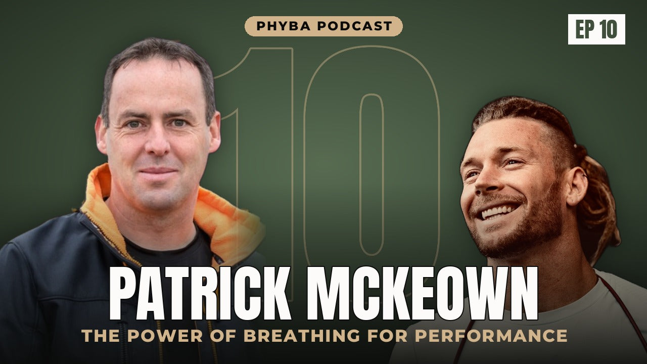 Phyba Podcast episode 10 with Patrick McKeown