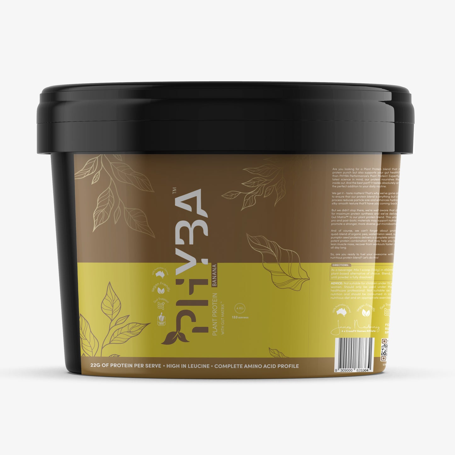 Phyba Plant Protein Banana 4KG Tub