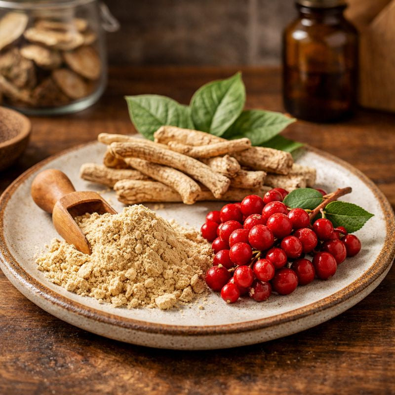 Adaptogenic Herb Blend (Ashwagandha, Schisandra, Maca)