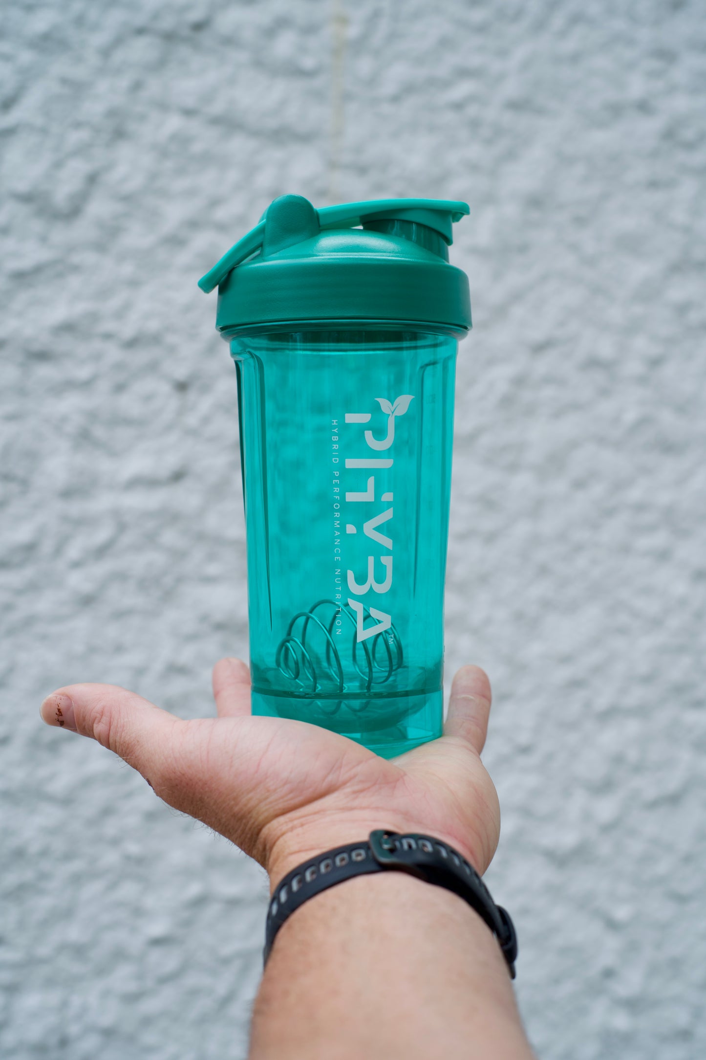 Clear Green Protein Shaker - 500ml