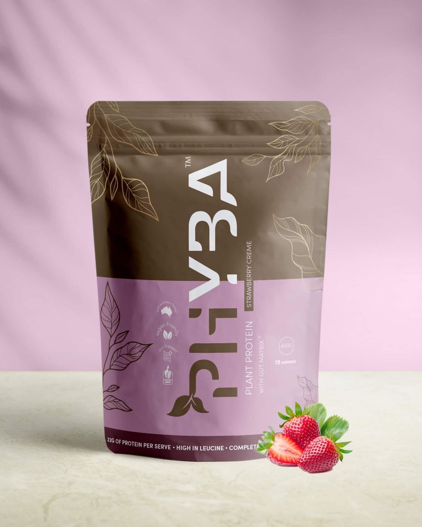 Phyba Strawberry Protein - 450g Bags