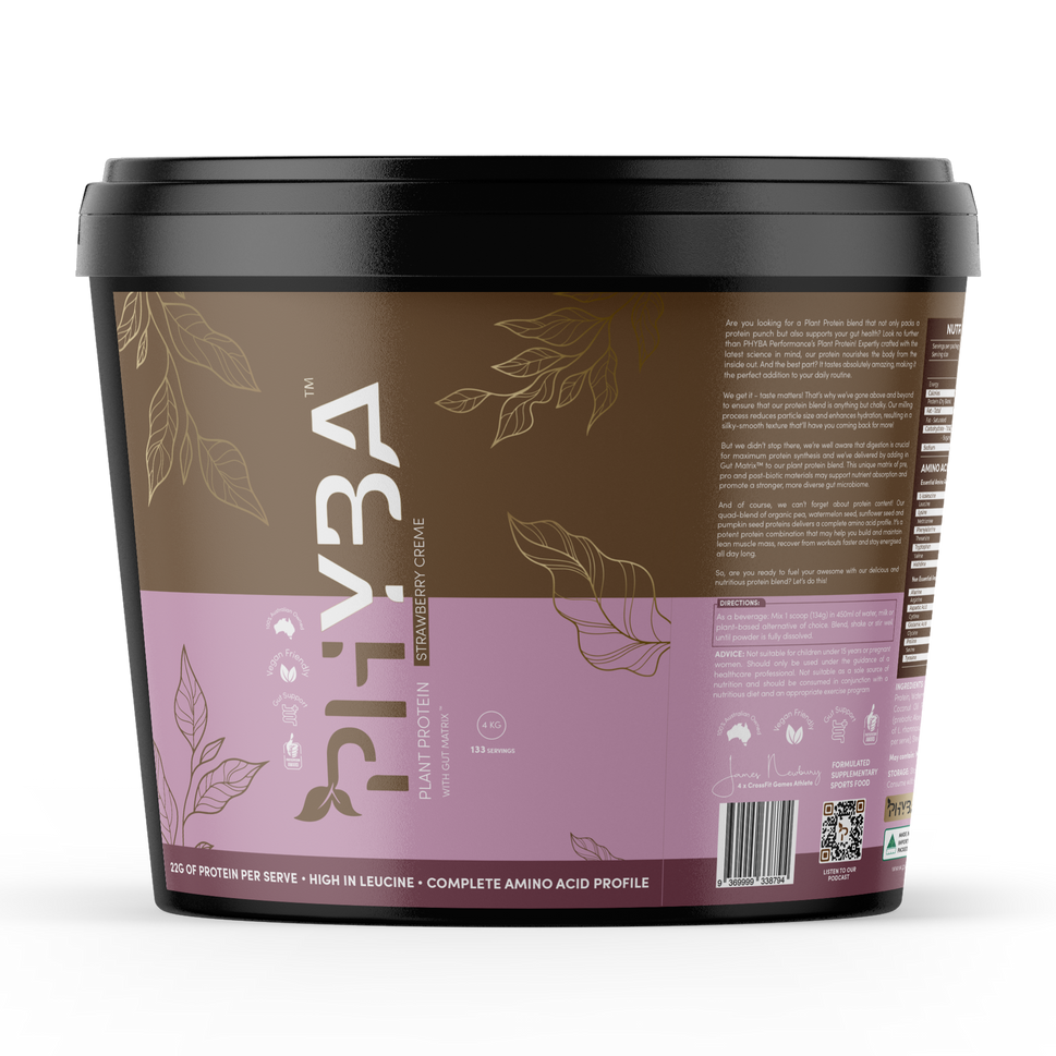 Phyba Plant Protein Strawberry 4KG Tub