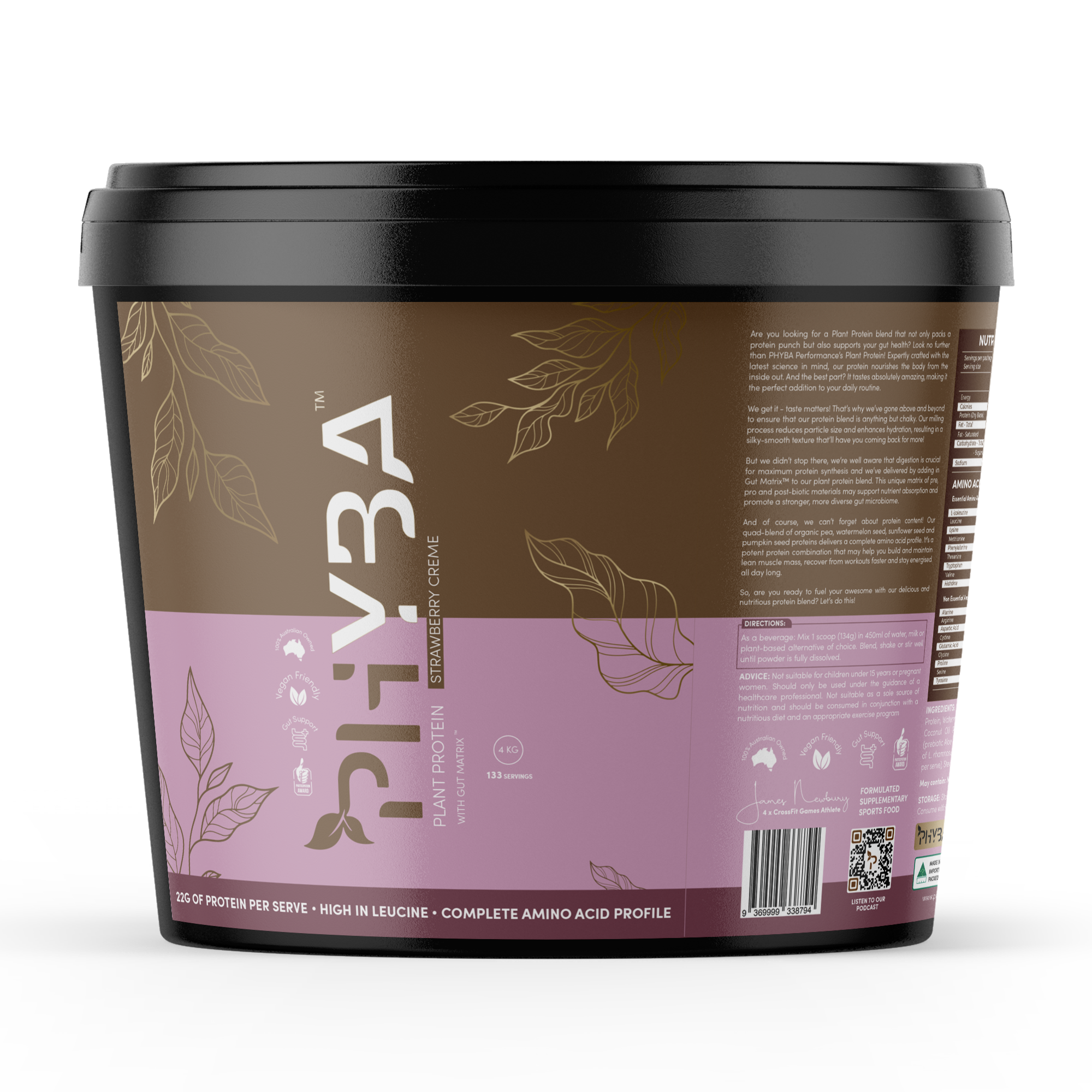 Phyba Strawberry Protein