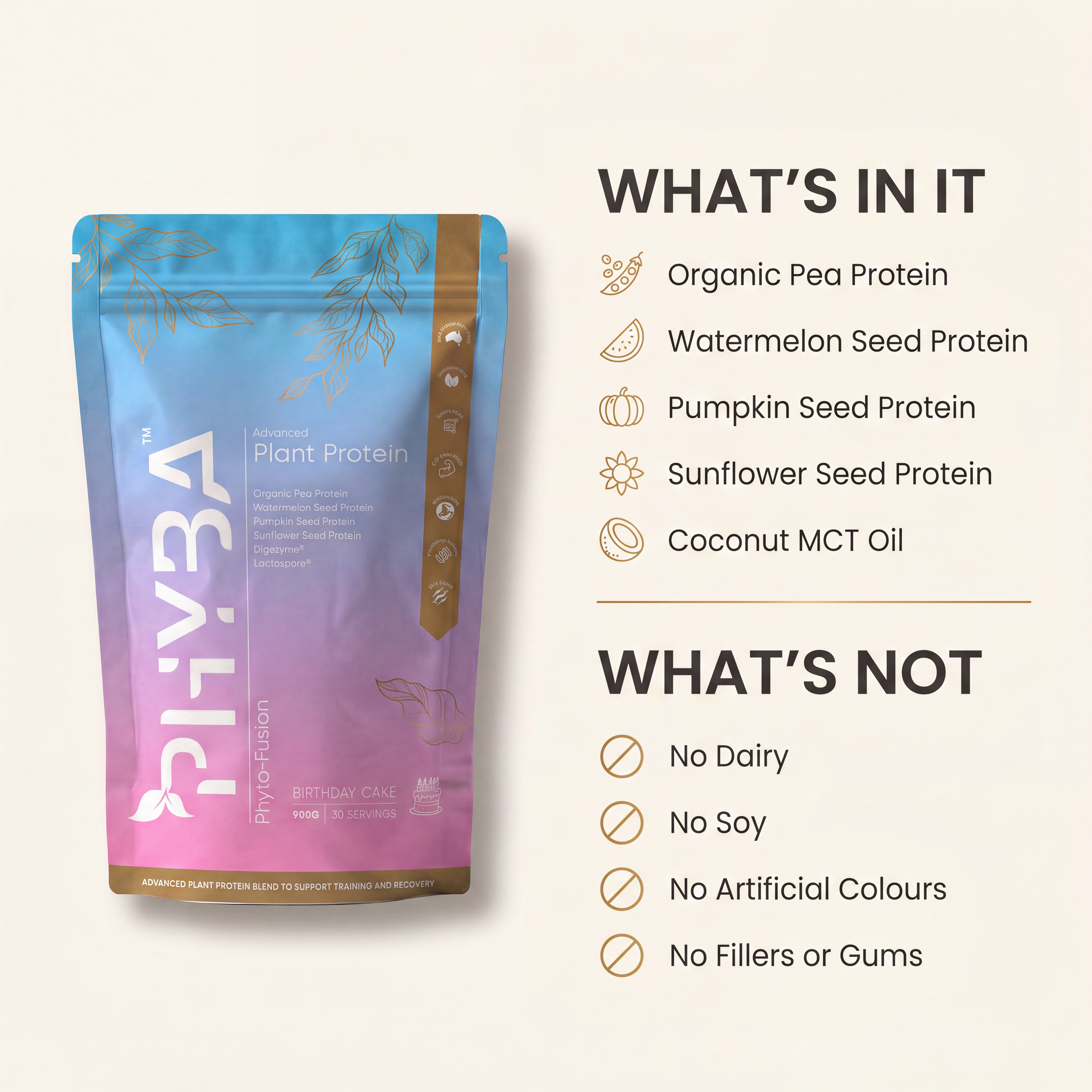 Phyba Birthday Cake Plant Protein