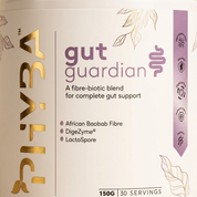 Gut Guardian label close-up