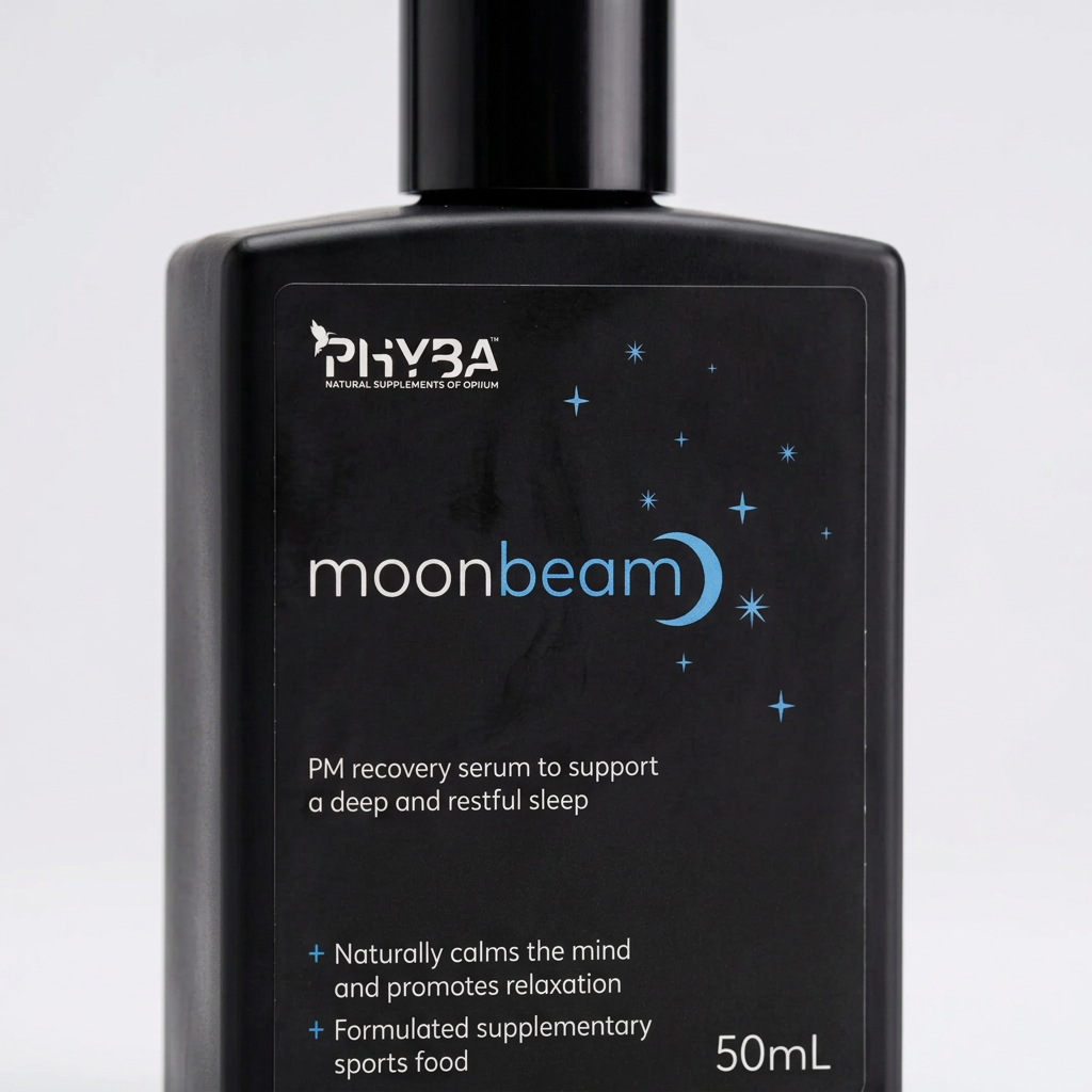 Moonbeam label close-up