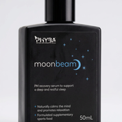 Moonbeam label close-up