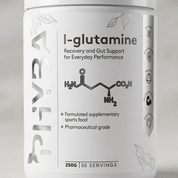 Phyba L-Glutamine label close-up