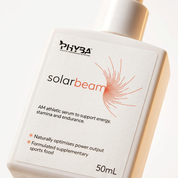 Solarbeam label close-up